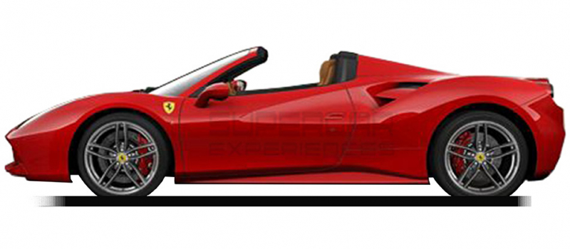 ferrari 488 spider hire