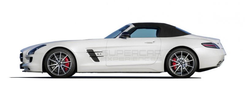 SLS AMG Roadster - White